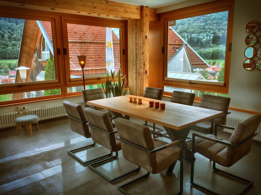 Akzent Hotel Hoehenblick Muehlhausen im Taele Extérieur photo