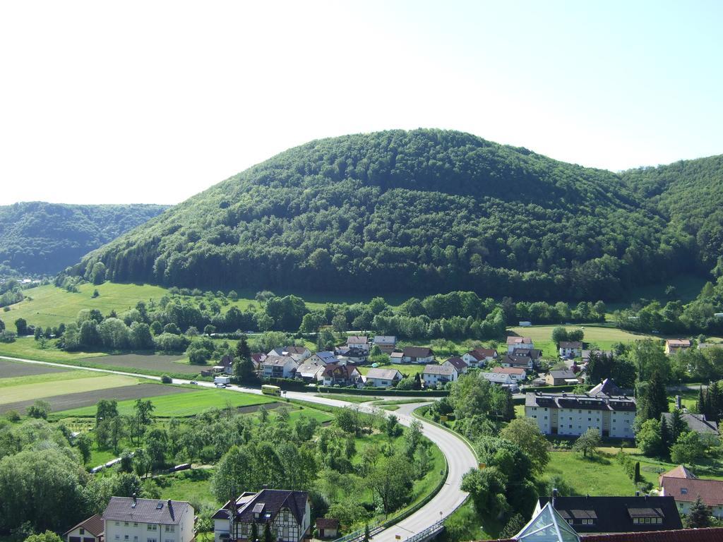 Akzent Hotel Hoehenblick Muehlhausen im Taele Extérieur photo