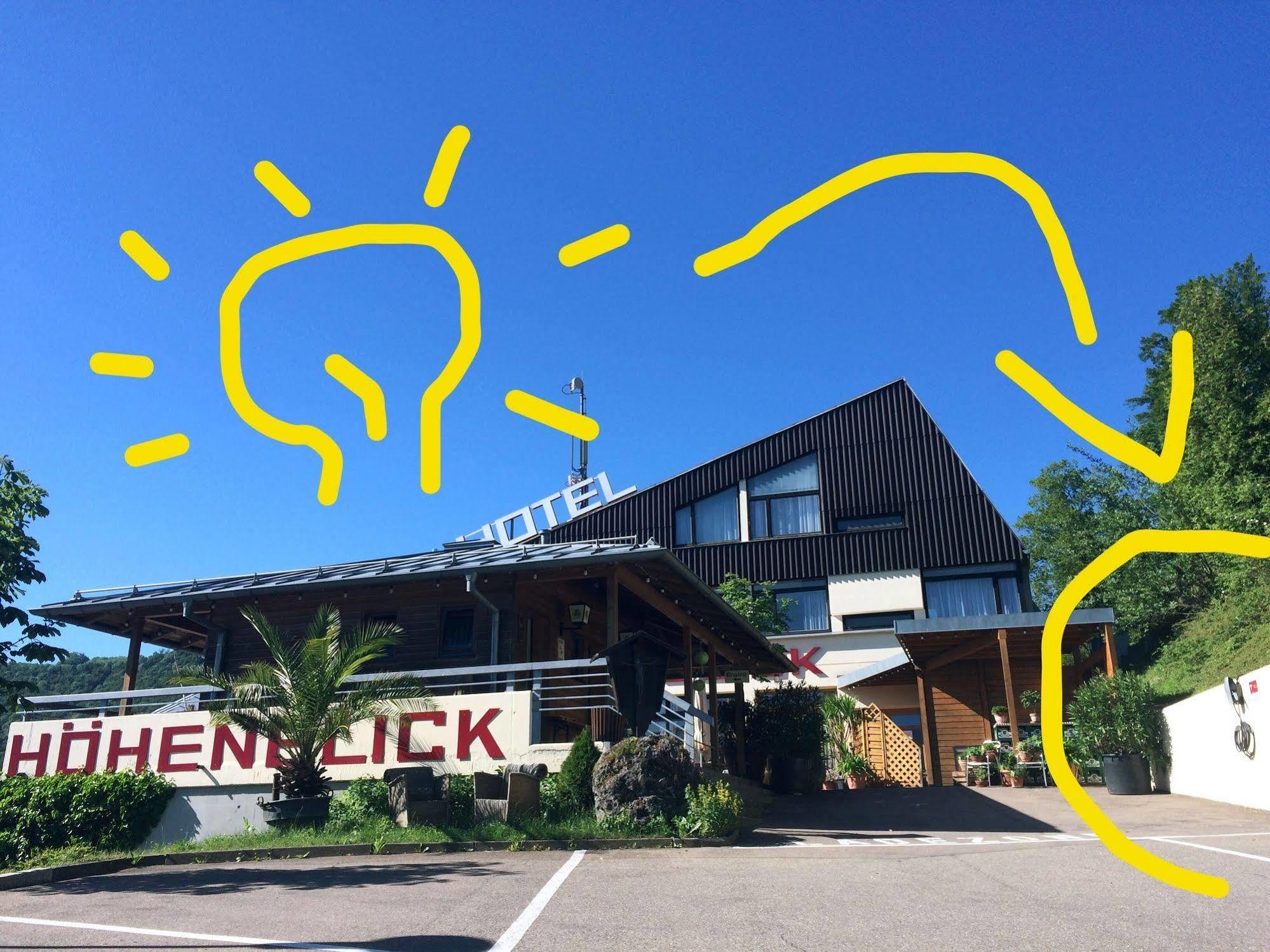 Akzent Hotel Hoehenblick Muehlhausen im Taele Extérieur photo