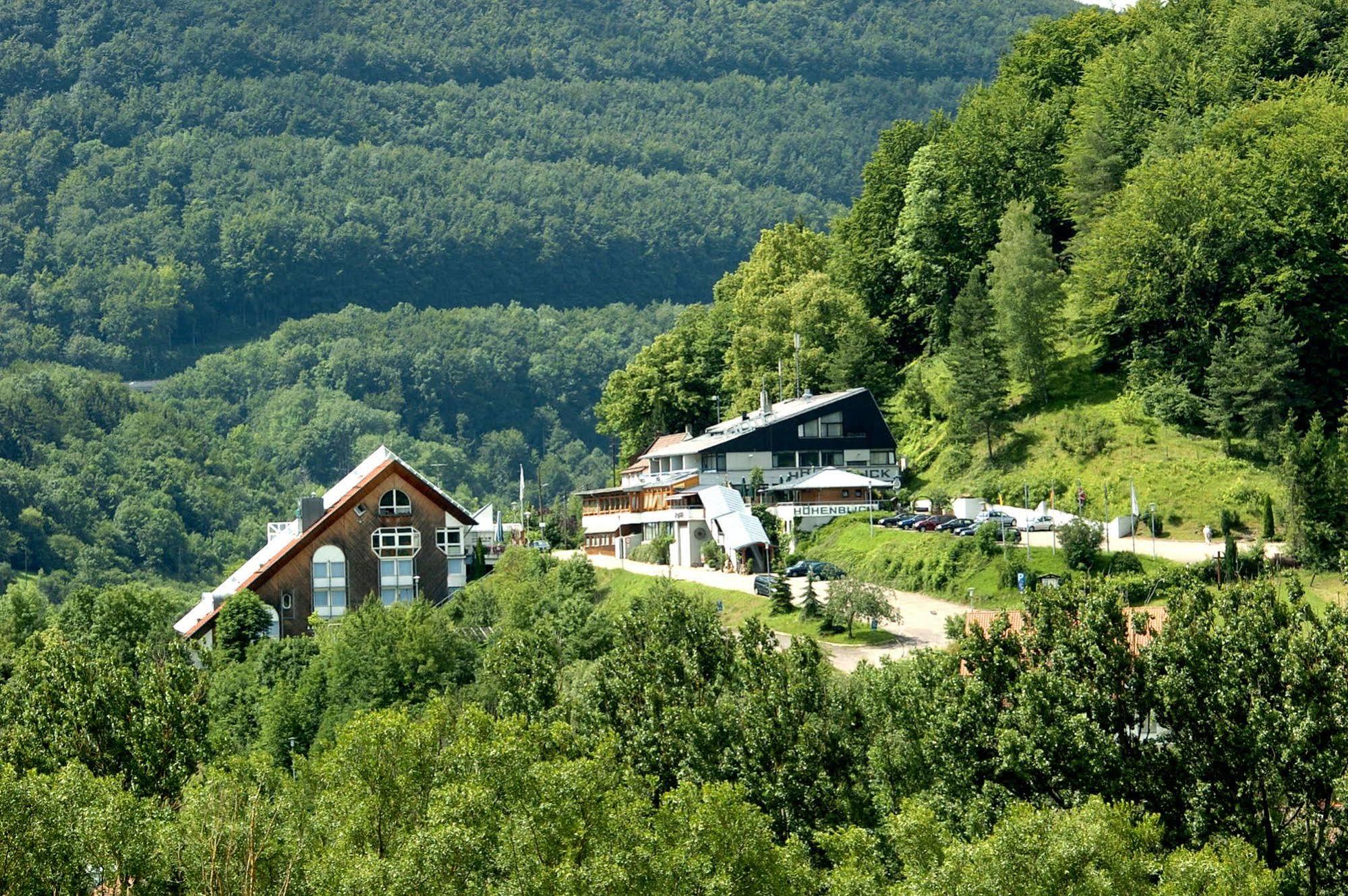 Akzent Hotel Hoehenblick Muehlhausen im Taele Extérieur photo